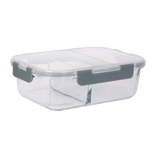 COOK CONCEPT CMKB5987 HERMÉTICO C/2 COMPARTIMENTOS, Borosilikatglas Gummi-Silikon, Transparent, Einheitsgröße COOK CONCEPT CMKB5987 HERMÉTICO C/2 COMPARTIMENTOS, Borosilikatglas Gummi-Silikon, Transparent, Einheitsgröße von COOK CONCEPT