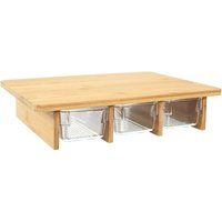 Schneidebrett mit 3 integrierten Schubladen von COOK CONCEPT