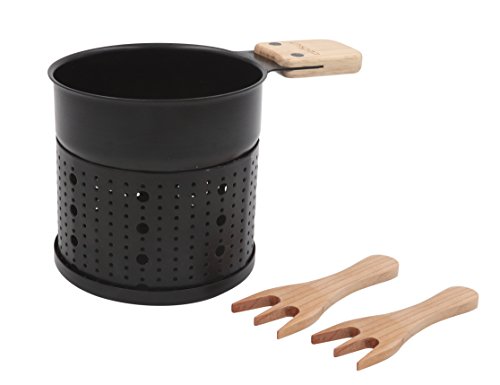 COOKUT- Lumi - Fondue-Schokolade mit Kerze - Bereiten Sie in weniger als 5 Minuten ein köstliches, umwerfendes Dessert zu - 1 Gerät für 3 Personen - Ein Schokoladenfondue ohne Strom von COOKUT