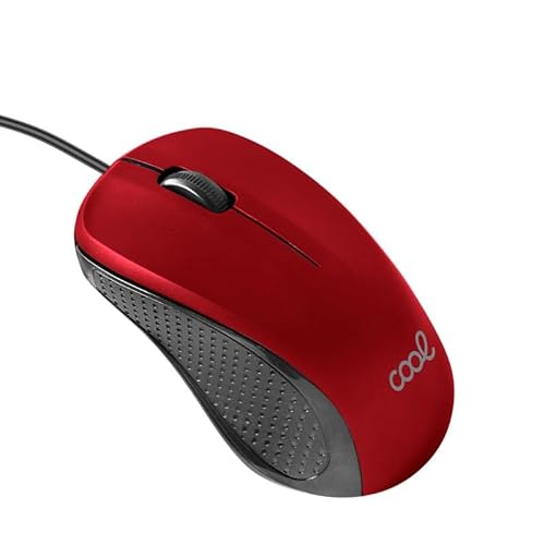 Cool USB-Maus, kabelgebunden, Rot von Cool