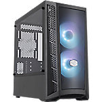 Cooler Master Computergehäuse MCB-B311L-KGNN-S02 Mini Tower Masche, Kunststoff, Stahl, Gehärtetes Glas Schwarz von COOLER MASTER