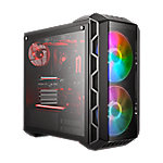 Cooler Master Computergehäuse MCM-H500-IGNN-S01 Mini Tower Stahl, Gehärtetes Glas Eisen Grau von COOLER MASTER