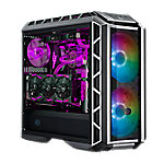 Cooler Master Computergehäuse MCM-H500P-MGNN-S11 Midi Tower Masche, Kunststoff, Stahl, Gehärtetes Glas Gun Metal, Grau von COOLER MASTER