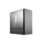 Cooler Master Computergehäuse "Stück" Midi Tower Kunststoff, Sound Dampening Material, Stahl, Gehärtetes Glas Schwarz von COOLER MASTER