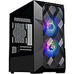 Cooler Master Computergehäuse TD300-KGNN-S00 Mini Tower Acryl, Kunststoff, Stahl Schwarz, Weiß von COOLER MASTER