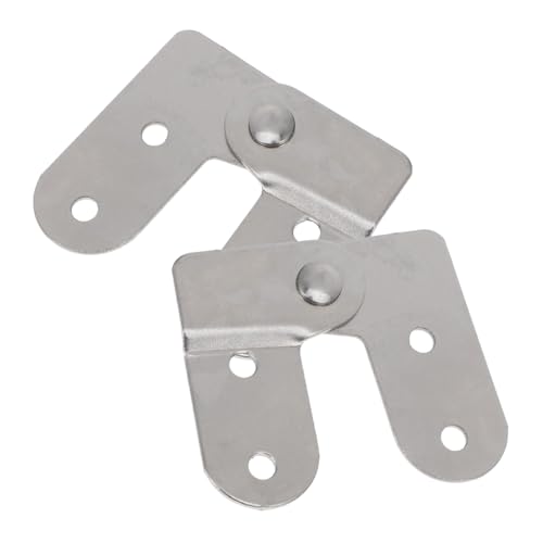COOLHIYA 1 Satz Dachbodenleiter Scharnier Leichte Trittleiter Halterung Faltbare Leiter Konstruktion Für Vielseitige Anwendungen Und Einfache Montage Robust Und Langlebig 2 Stück von COOLHIYA
