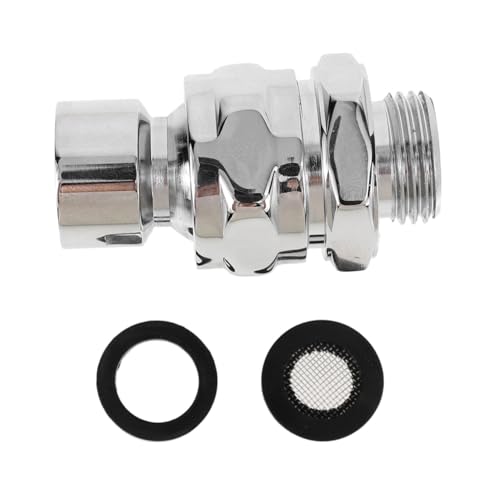 COOLHIYA 1 Stück Duschkopf Adapter Kupfer Duschverlängerungsstück Winkelstück für Standard Duscharm mit Polierter Oberfläche von COOLHIYA