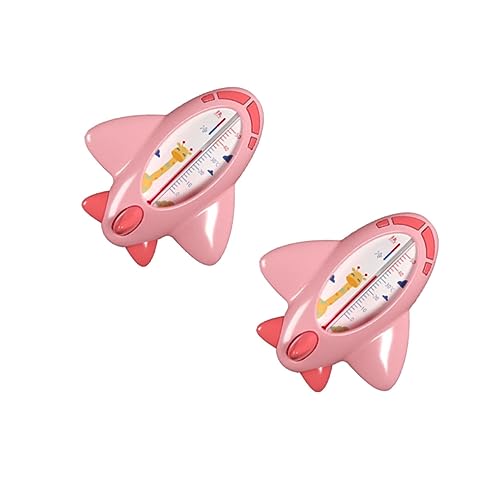 COOLHIYA 2 Stück Wasserdichtes Badethermometer Niedliches Badespielzeug Rosa Genaues Wassertemperatur Messgerät für Badewanne und Schwimmbecken Sicheres Badethermometer COOLHIYA 2 Stück Wasserdichtes Badethermometer Niedliches Badespielzeug Rosa Genaues Wassertemperatur Messgerät für Badewanne und Schwimmbecken Sicheres Badethermometer von COOLHIYA