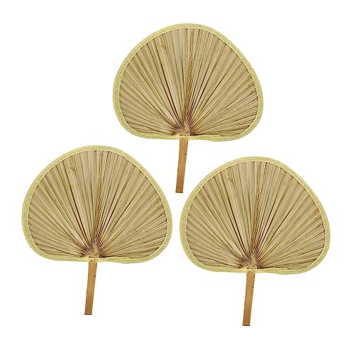 COOLHIYA 3 Stück Teiliges Handgefertigter Umweltfreundlicher PU Fächer Gelb Dekorativer Wandfächer für Zuhause Vielseitig als Fotorequisite Party und Sommerdeko Geeignet COOLHIYA 3 Stück Teiliges Handgefertigter Umweltfreundlicher PU Fächer Gelb Dekorativer Wandfächer für Zuhause Vielseitig als Fotorequisite Party und Sommerdeko Geeignet von COOLHIYA