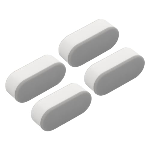 COOLHIYA 4 Stück Toilet Seat Bumper Pads Toilettensitz Polster Geräuschreduzierung Installieren Klebefläche für Stabilität und Passend für Verschiedene Wc Sitze COOLHIYA 4 Stück Toilet Seat Bumper Pads Toilettensitz Polster Geräuschreduzierung Installieren Klebefläche für Stabilität und Passend für Verschiedene Wc Sitze von COOLHIYA