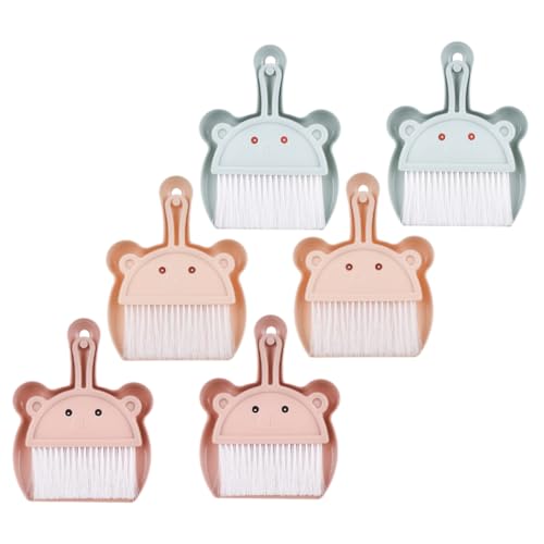 COOLHIYA 6 Sätze Kompaktes Reinigungsset mit Weichen Borsten für Tisch Bücherregal und Enge Räume Himmelblau Hellbraun und Weizenfarbe COOLHIYA 6 Sätze Kompaktes Reinigungsset mit Weichen Borsten für Tisch Bücherregal und Enge Räume Himmelblau Hellbraun und Weizenfarbe von COOLHIYA