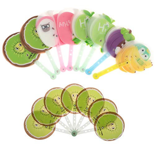 COOLHIYA 8 Stück Teiliges Faltbarer Obst Themen Handventilator für Damen und Mädchen Leichter Dekorativer Sommer Fan aus Hochwertigem Kunststoff Tragbar und Komfortabel zu Halten COOLHIYA 8 Stück Teiliges Faltbarer Obst Themen Handventilator für Damen und Mädchen Leichter Dekorativer Sommer Fan aus Hochwertigem Kunststoff Tragbar und Komfortabel zu Halten von COOLHIYA
