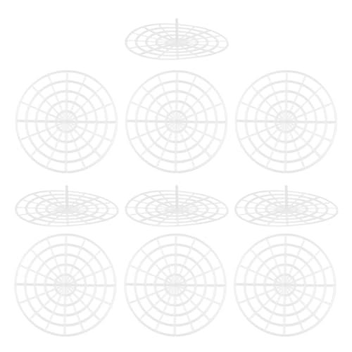 COOLHIYA Gärgewichte: Gärglas, Gurkenpresse, Plattennetz, Netzgewichte für die Konservenherstellung zu Hause, Weithals-Einmachgläser, Pressnetz, 12 cm von COOLHIYA