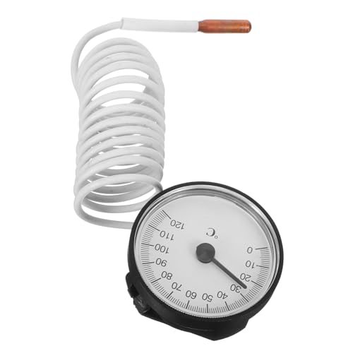COOLHIYA Hochpräzises Analoges Thermometer mit Flüssigexpansion Tragbar und Benutzerfreundlich Geeignet für Innenräume Präzise Temperaturüberwachung mit Integriertem Fühlersonde COOLHIYA Hochpräzises Analoges Thermometer mit Flüssigexpansion Tragbar und Benutzerfreundlich Geeignet für Innenräume Präzise Temperaturüberwachung mit Integriertem Fühlersonde von COOLHIYA
