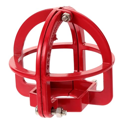 COOLHIYA Metall Sprinkler Kopfschutz Feuerlöschkopf Schutzhaube Robust Langlebig Sichtbarer Warnschutz Einfache Montage für Wohngebäude Deckeninstallation COOLHIYA Metall Sprinkler Kopfschutz Feuerlöschkopf Schutzhaube Robust Langlebig Sichtbarer Warnschutz Einfache Montage für Wohngebäude Deckeninstallation von COOLHIYA
