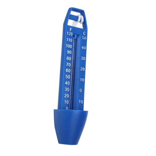 COOLHIYA Schwimmendes Poolthermometer Weatherglass für Messung Wassertemperatur für Fischteiche und Badewannen von COOLHIYA