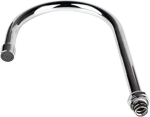COOLWEST 20,3 cm Schwanenhals-Schwenkauslauf, Ersatz für kommerzielle Küchenspüle, 2,2 GPM Schwingdüse, Auslaufteile, Chrom-Finish COOLWEST 20,3 cm Schwanenhals-Schwenkauslauf, Ersatz für kommerzielle Küchenspüle, 2,2 GPM Schwingdüse, Auslaufteile, Chrom-Finish von COOLWEST