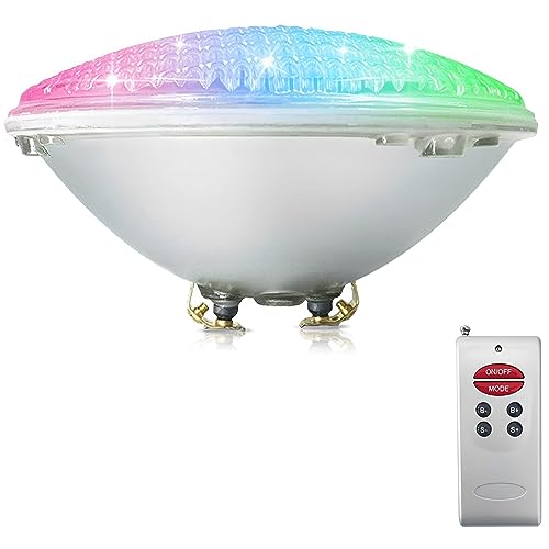 COOLWEST RGB Schwimmbadleuchten 18W PAR56 LED Poolbeleuchtung Einhänge Unterwasser ersatz 150W Halogen Scheinwerfer DC/AC 12V COOLWEST RGB Schwimmbadleuchten 18W PAR56 LED Poolbeleuchtung Einhänge Unterwasser ersatz 150W Halogen Scheinwerfer DC/AC 12V von COOLWEST