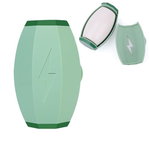 Wiederverwendbare Fusselrolle,Kompakt Tragbar Fusselroller,Waschbare Klebrige Gel Fusselrolle Ball, Tierhaarentferner Fusselrolle,Zur Entfernung Von Tierhaaren Und Haarstaub Von Kleidung von COONE