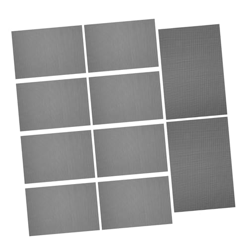COOPHYA 10blätter PVC-augennetz-Blatt Zum Basteln Wasserdichtes Für Kostüm-Rollenspiele Und Fursuit-projekte Schwarz Leicht Anformbar Und Bedruckbar Für Maskenherstellung Und COOPHYA 10blätter PVC-augennetz-Blatt Zum Basteln Wasserdichtes Für Kostüm-Rollenspiele Und Fursuit-projekte Schwarz Leicht Anformbar Und Bedruckbar Für Maskenherstellung Und von COOPHYA