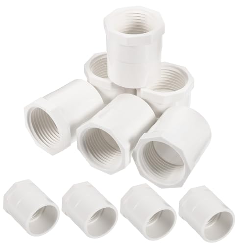COOPHYA 10 Stück Rohradapter Innengewinde Abflussverbindung Lösung für Badezimmerabflüsse Langlebige und Praktische Wasseranschlüsse COOPHYA 10 Stück Rohradapter Innengewinde Abflussverbindung Lösung für Badezimmerabflüsse Langlebige und Praktische Wasseranschlüsse von COOPHYA