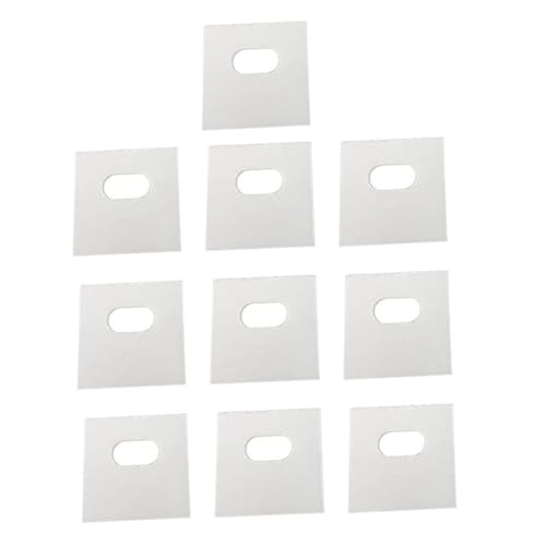 COOPHYA 10 Stück Teiliges Pom Fensterrollo Reparaturaufkleber Selbstklebend Hitzebeständig Langlebig für Senkrechte Jalousienlamellen Reparatur und Ersatz von COOPHYA
