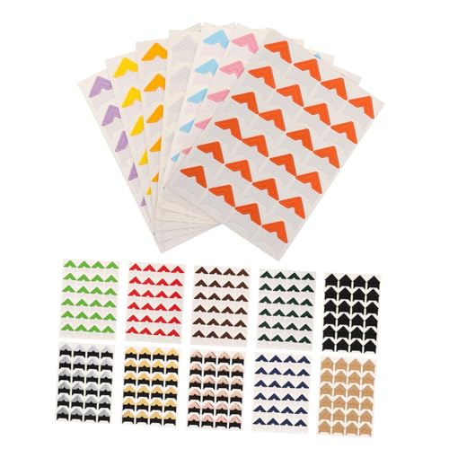 COOPHYA 17blätter Selbstklebende Fotoecken Für Scrapbooking-alben Und Bastelarbeiten Papiereckenschutz Für Bilderrahmen Einfach Zu Ersetzen COOPHYA 17blätter Selbstklebende Fotoecken Für Scrapbooking-alben Und Bastelarbeiten Papiereckenschutz Für Bilderrahmen Einfach Zu Ersetzen von COOPHYA