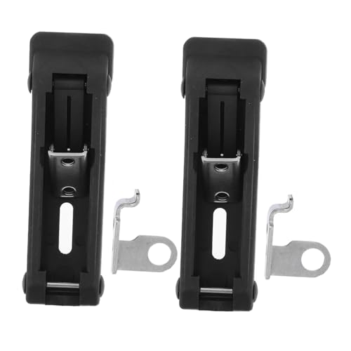 COOPHYA 2 Stück Flexible Türriegel aus Edelstahl mit Gummiverschluss Langlebiger für Elektroschränke Front-speicher-riegel Robust und Witterungsbeständig von COOPHYA