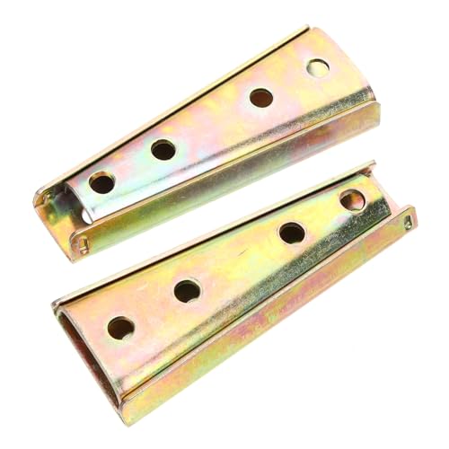 COOPHYA 4 Paar Sofa Befestigungsbolzen aus Metall Couch Verriegelung Ineinandergreifende Diagonalbolzen für Sofa und Bettrahmen Installieren Möbelverbinder für Sicheren Halt von COOPHYA