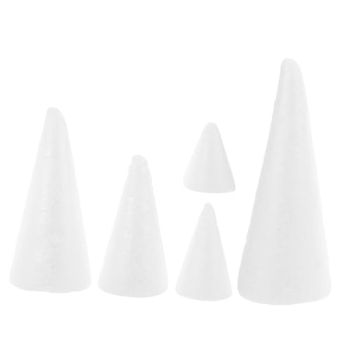 COOPHYA 5 Stück Weihnachtsbaum Schaumstoff, Hochzeits Schaumstoff, Basteln, DIY Zubehör, Blanko Schaumstoff, DIY Hängedekorationen, Kleine Schaumstoff, Modell Bastelmaterial, DIY COOPHYA 5 Stück Weihnachtsbaum Schaumstoff, Hochzeits Schaumstoff, Basteln, DIY Zubehör, Blanko Schaumstoff, DIY Hängedekorationen, Kleine Schaumstoff, Modell Bastelmaterial, DIY von COOPHYA