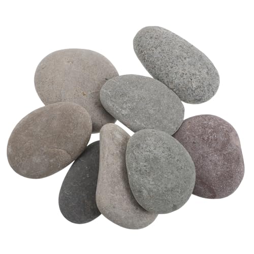 COOPHYA 8stücke Glatte Flache Steine Zum Bemalen Kleine Landschaftssteine Für Bastelprojekte Dekorative Steine Für Garten Und Innenraumgestaltung Bastelsteine Zum Selbermachen COOPHYA 8stücke Glatte Flache Steine Zum Bemalen Kleine Landschaftssteine Für Bastelprojekte Dekorative Steine Für Garten Und Innenraumgestaltung Bastelsteine Zum Selbermachen von COOPHYA