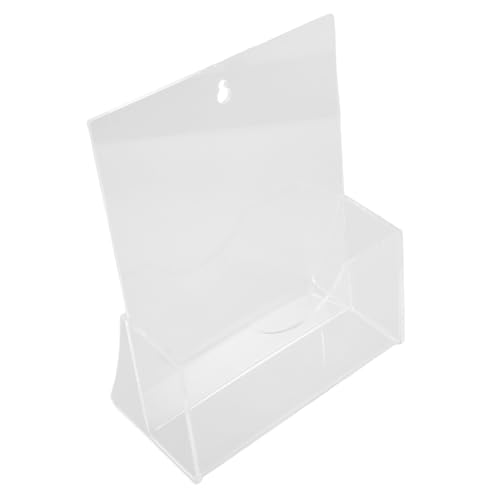 COOPHYA Acryl-broschürenhalter Wandhalterung Transparenter Literaturhalter Broschürenständer Zeitschriftenständer Grußkartenständer Präsentationsständer von COOPHYA