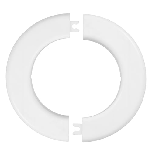 COOPHYA Dekorative Wandlochabdeckung aus Kunststoff für Klimaanlagen mit Einfacher Diy-installation Schützend gegen Verschmutzung Geeignet für Splitgeräte und Lüftungsöffnungen von COOPHYA