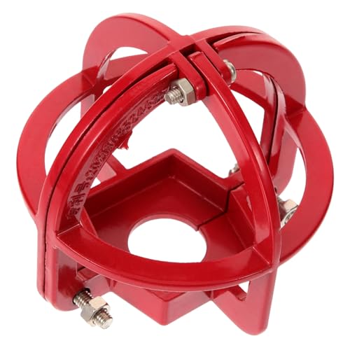 COOPHYA Sprinkler Kopf Schutzkorb Feuerlöschanlage Schutzhaube Rote Schutzhülle für Sprinklerköpfe Vielseitig Einsetzbar für Keller Garage Hotel Restaurant Gewerbe von COOPHYA