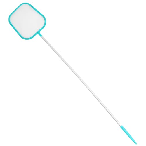 COOPHYA Teichreinigungsnetz mit Teleskopstange Robustes Pool Skimmernetz zur Mühelosen Entfernung von Blättern und Schmutz für Schwimmbad und Teichreinigung Langlebig und Einfach von COOPHYA