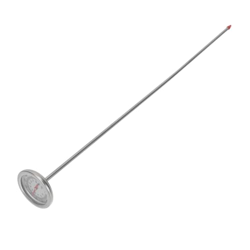 COOPHYA Thermometer Temperatur Boden Kompost drinnen im Freien Rostfreier Silber von COOPHYA