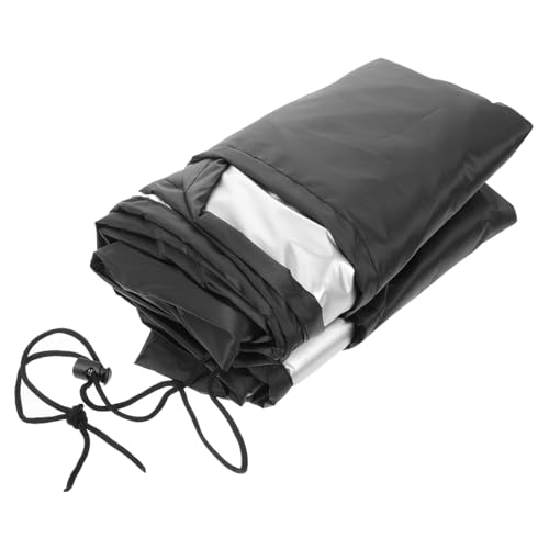 COOPHYA Wasserdichte Abdeckhaube für Hängesessel mit Mittigem Reißverschluss Robuste Outdoor Schutzhülle für Gartenschaukeln Staubdicht und Platzsparend Dunkles Material von COOPHYA