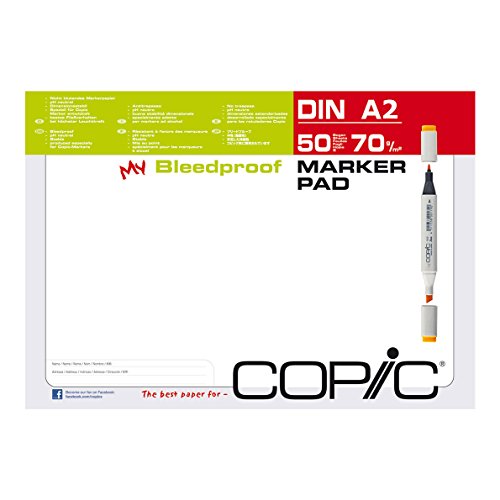 COPIC CZ25003 Markerblock DIN A2, 70 g/qm, 50 Blatt von Copic