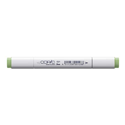 COPIC Classic Marker Typ G - 21, Lime Green, professioneller Layoutmarker, mit einer breiten und einer feinen Spitze von Copic