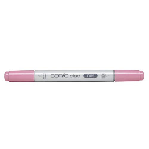 COPIC Ciao Marker Typ R - 85, Rose Red, vielseitiger Layoutmarker, mit einer mittelbreiten und einer Brush-Spitze von Copic