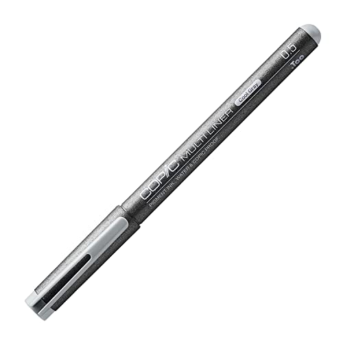 Multiliner cool grey 0,5 mm, Zeichen-Stift mit wasserbeständiger Pigmenttinte im kühlen Grau, professioneller Fineliner für Skizzen, Illustrationen und Outlines von Copic