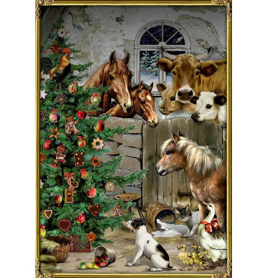 COPPENRATH DIE SPIEGELBURG Adventskalender A4-Wandkalender - Weihnacht im Stall COPPENRATH DIE SPIEGELBURG Adventskalender A4-Wandkalender - Weihnacht im Stall von COPPENRATH DIE SPIEGELBURG