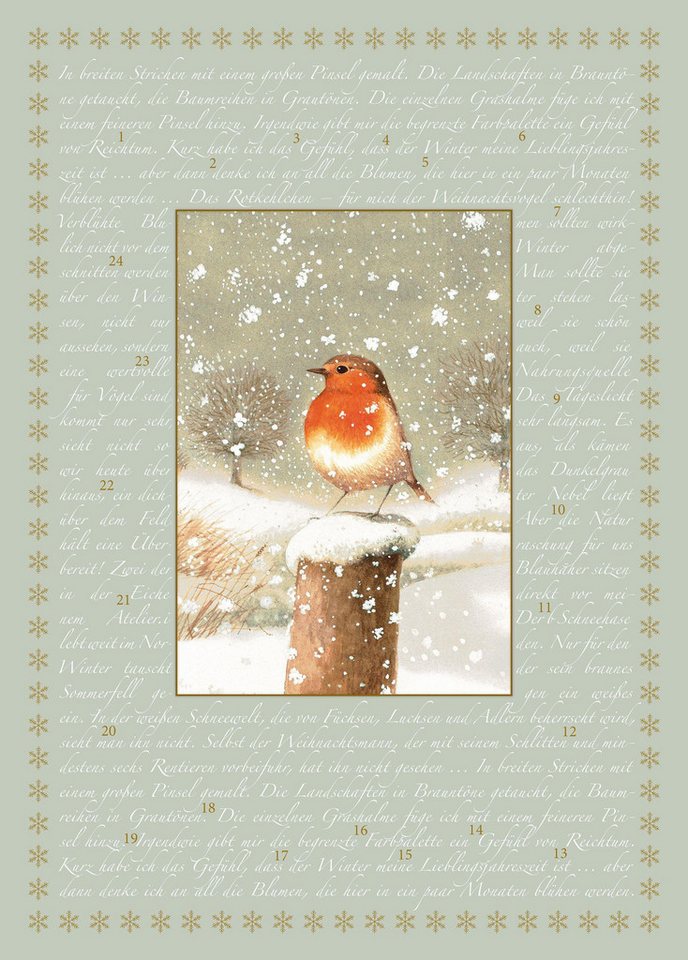 COPPENRATH DIE SPIEGELBURG Adventskalender A4-Wandkalender von COPPENRATH DIE SPIEGELBURG
