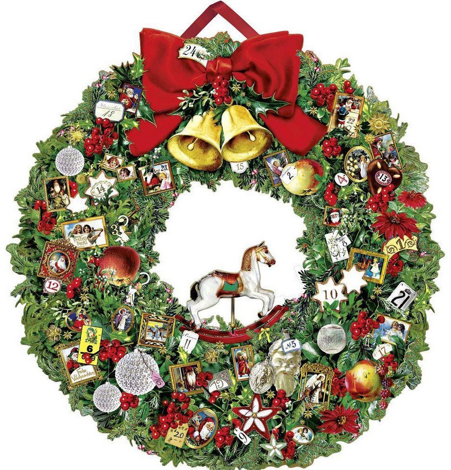 COPPENRATH DIE SPIEGELBURG Adventskalender Festlicher Weihnachtskranz. Christmassy Wreath. La couronne de Noël COPPENRATH DIE SPIEGELBURG Adventskalender Festlicher Weihnachtskranz. Christmassy Wreath. La couronne de Noël von COPPENRATH DIE SPIEGELBURG