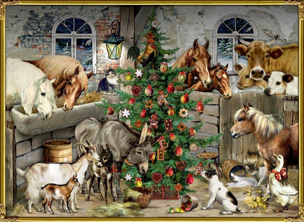 COPPENRATH DIE SPIEGELBURG Adventskalender Nostalgische Weihnachten bei den Tieren im Stall - Wandkalender COPPENRATH DIE SPIEGELBURG Adventskalender Nostalgische Weihnachten bei den Tieren im Stall - Wandkalender von COPPENRATH DIE SPIEGELBURG