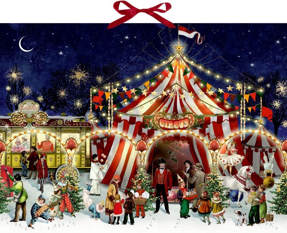 COPPENRATH DIE SPIEGELBURG Adventskalender Wandkalender - Ein Besuch im Weihnachtszirkus COPPENRATH DIE SPIEGELBURG Adventskalender Wandkalender - Ein Besuch im Weihnachtszirkus von COPPENRATH DIE SPIEGELBURG