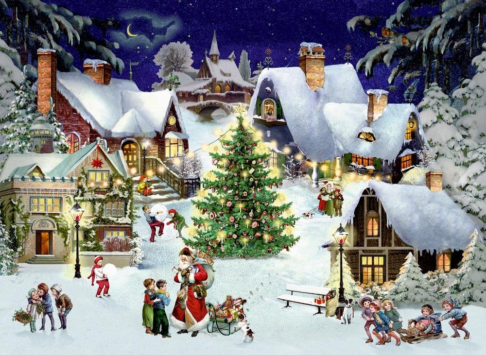 COPPENRATH DIE SPIEGELBURG Adventskalender Weihnachten im Dorf, A4-Wandkalender COPPENRATH DIE SPIEGELBURG Adventskalender Weihnachten im Dorf, A4-Wandkalender von COPPENRATH DIE SPIEGELBURG