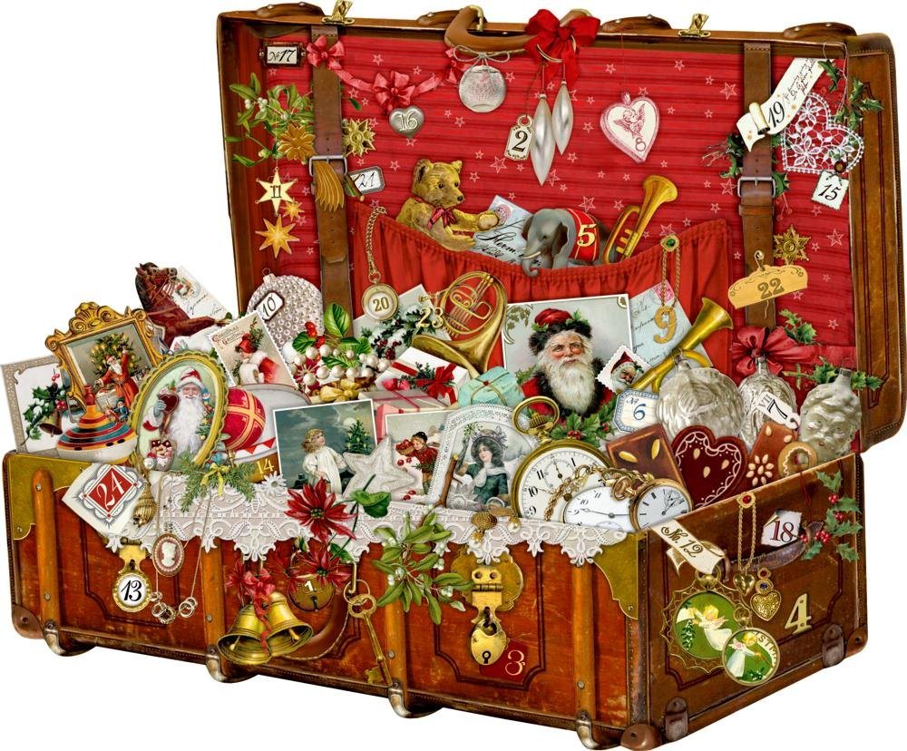COPPENRATH DIE SPIEGELBURG Adventskalender Weihnachtskoffer, A3-Wandkalender COPPENRATH DIE SPIEGELBURG Adventskalender Weihnachtskoffer, A3-Wandkalender von COPPENRATH DIE SPIEGELBURG