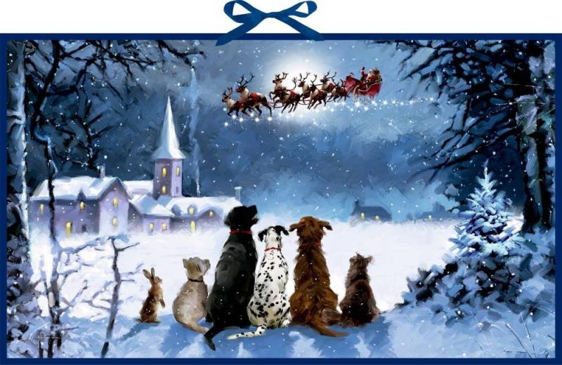 COPPENRATH DIE SPIEGELBURG Adventskalender Wunderbare Hunde-Weihnacht, Adventskalender von COPPENRATH DIE SPIEGELBURG