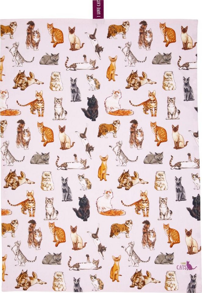 COPPENRATH DIE SPIEGELBURG Geschirrtuch Geschirrtuch Katze Katzen 50 x 70 cm 22237 COPPENRATH DIE SPIEGELBURG Geschirrtuch Geschirrtuch Katze Katzen 50 x 70 cm 22237 von COPPENRATH DIE SPIEGELBURG